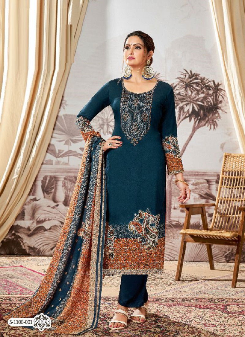 Alok Al Madina Designer Wholesale Jam Cotton Dress Material Catalog